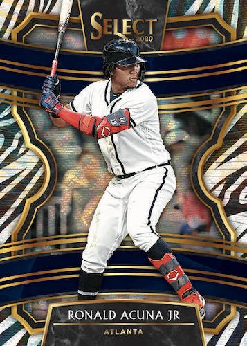 2020-Panini-Select-Baseball-Checklist-Base-Zebra-Ronal-Acuna-Jr