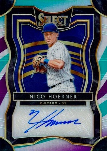 2020-Panini-Select-Baseball-Checklist-Rookie-Signatures-Nico-Hoerner-RC