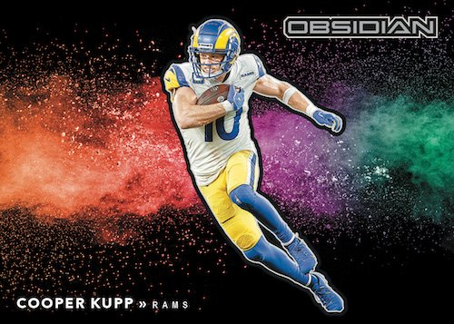 2022-Panini-Obsidian-Football-Checklist-Color-Blast-Black-Cooper-Kupp-SSP