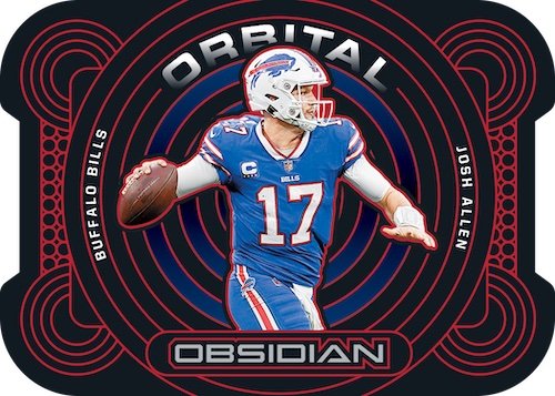 2022-Panini-Obsidian-Football-Checklist-Orbital-Die-Cut-Electric-Etch-Red-Josh-Allen