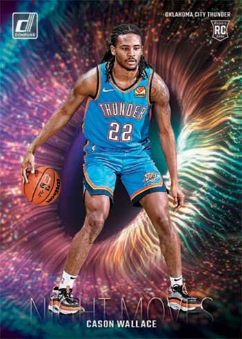 2023-24 Donruss Basketball Checklist Night Moves Cason Wallace