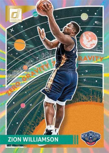 2023-24 Donruss Basketball Checklist Zero Gravity Zion Williamson