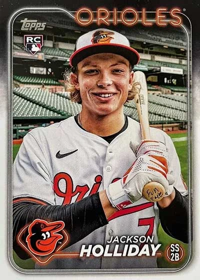 2024 Topps Series 2 Checklist Jackson Holliday Fun Face